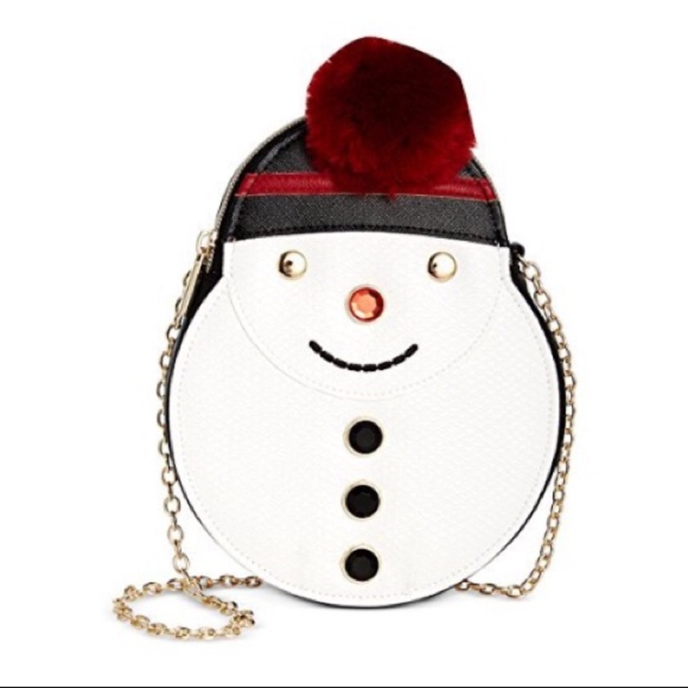 NWT🏷 Celebrate Shop Snowman ⛄️ Crossbody Bag